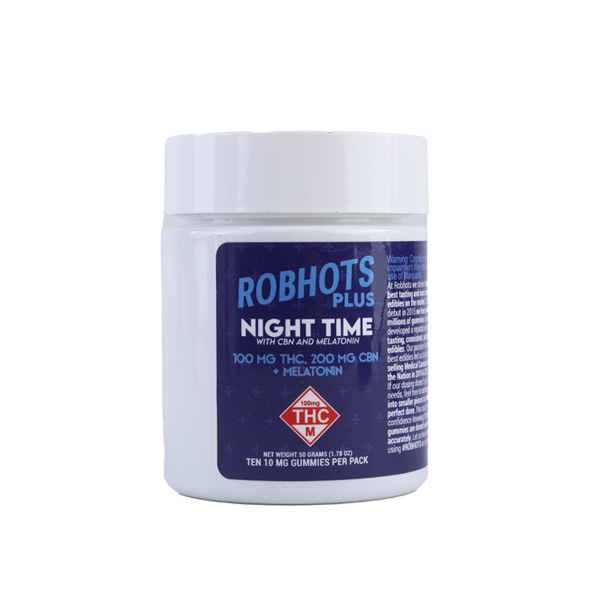Photograph of product: Robhots - Gummies - Night Time - 100mg