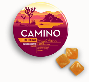 Photograph of product: Camino - Pineapple Habanero 100mg 20pk Gummies