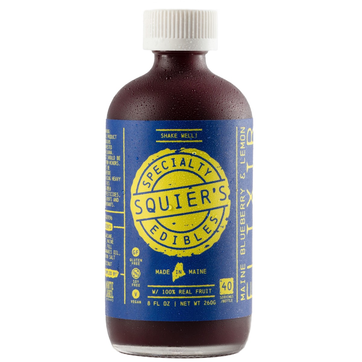 Photograph of product: Squier's au chocolat Rosin Mixer Blueberry Lemonade 800 MG