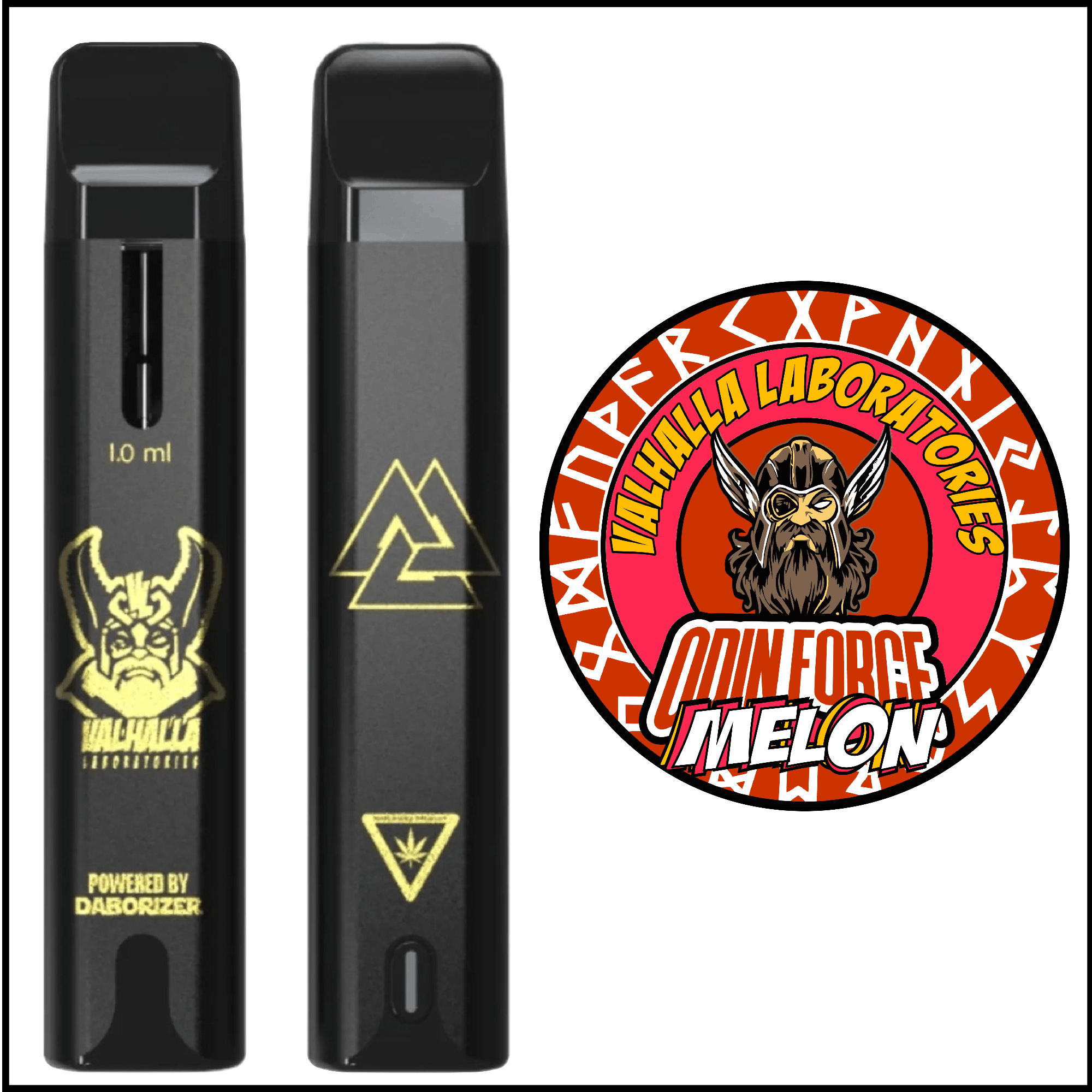 Photograph of product: Valhalla Labs Odin's Force 1g Disposable Vape