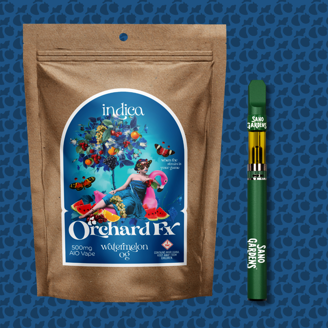 Photograph of product: Sano Gardens - AIO - Orchard FX - Watermelon OG (I)