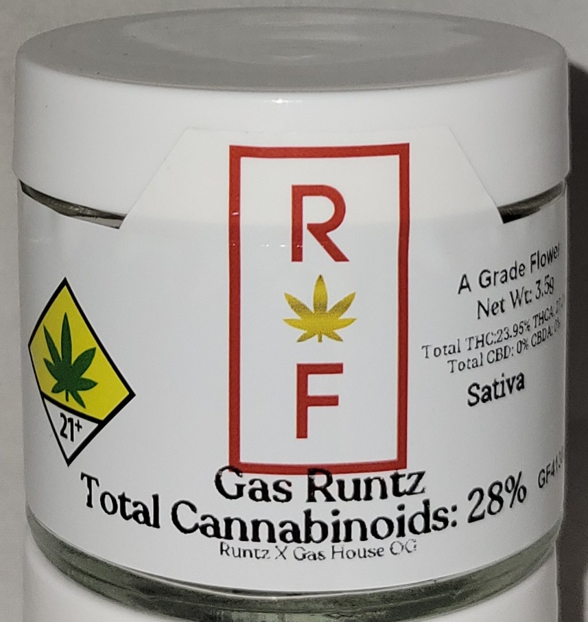 Photograph of product: Gas Runtz | 3.5g *General Use Compliant*
