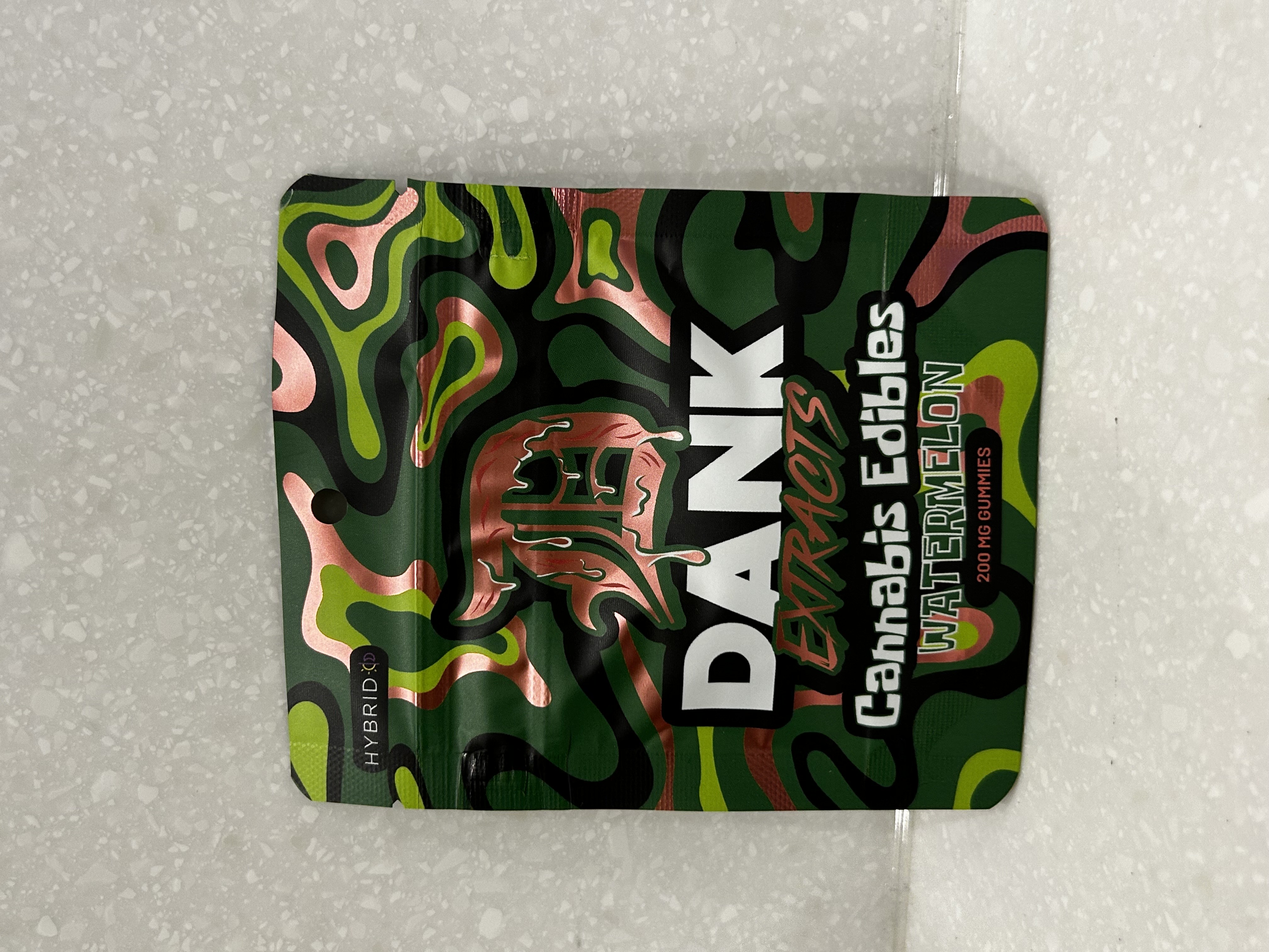 Photograph of product: Dank | Gummies | Watermelon | 200mg