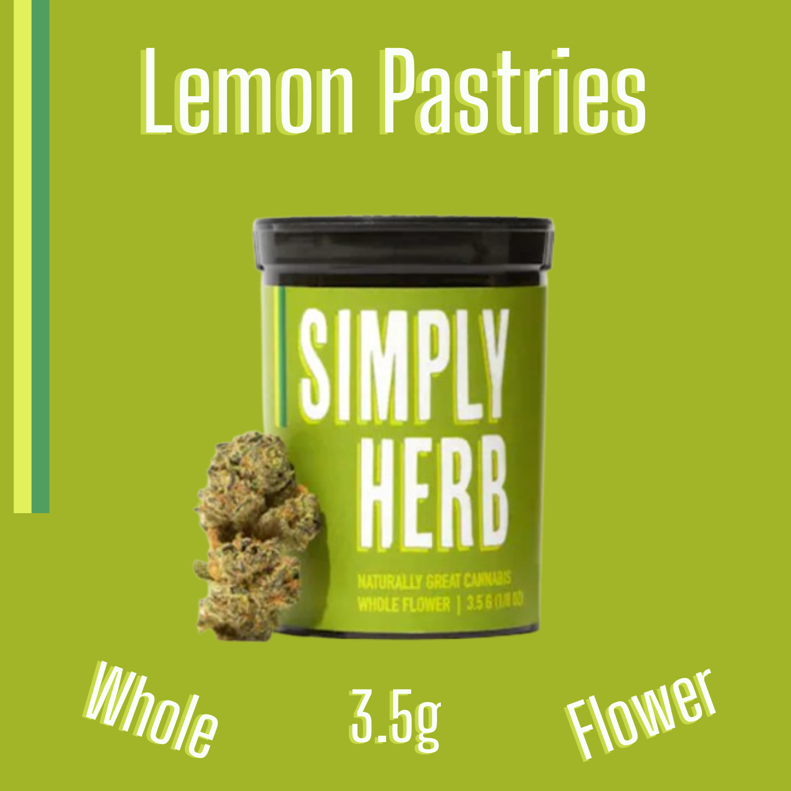 Photograph of product: Lemon Pastries |  (Oui'd Dominant) - 14g