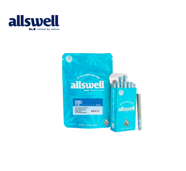 Photograph of product: FUNKY DONNY 7G 10 PACK PREROLLS