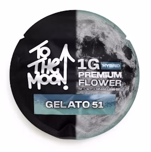 Photograph of product: To The Moon | Gelato 51 | Hybrid | Flower - 1g
