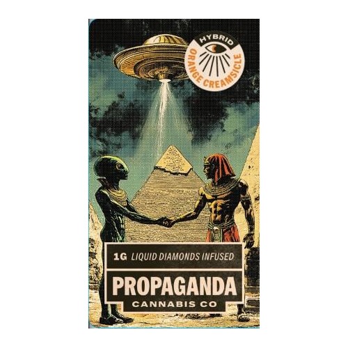 Photograph of product: Propaganda Orange Creamsicle Infused Pre-Roll | 1g