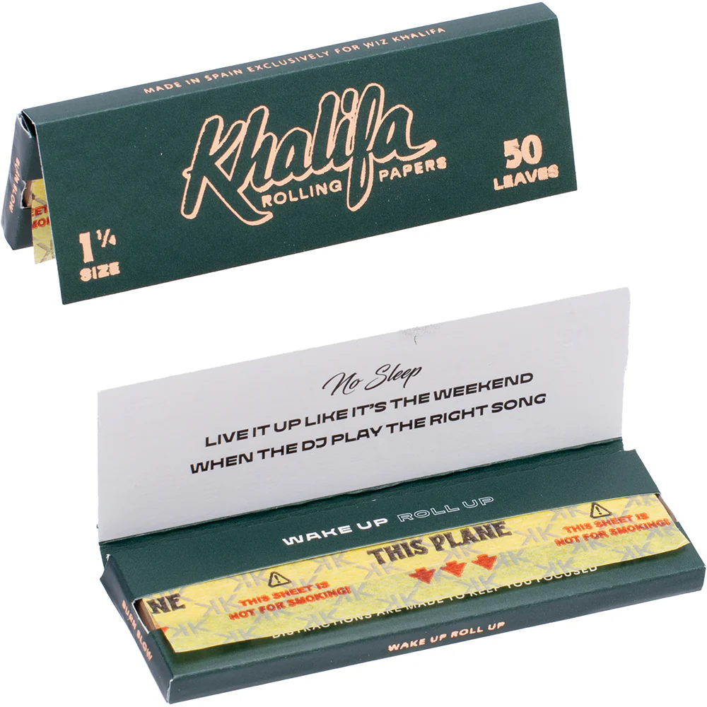 Photograph of product: Khalifa Rolling Papers 1 1/4