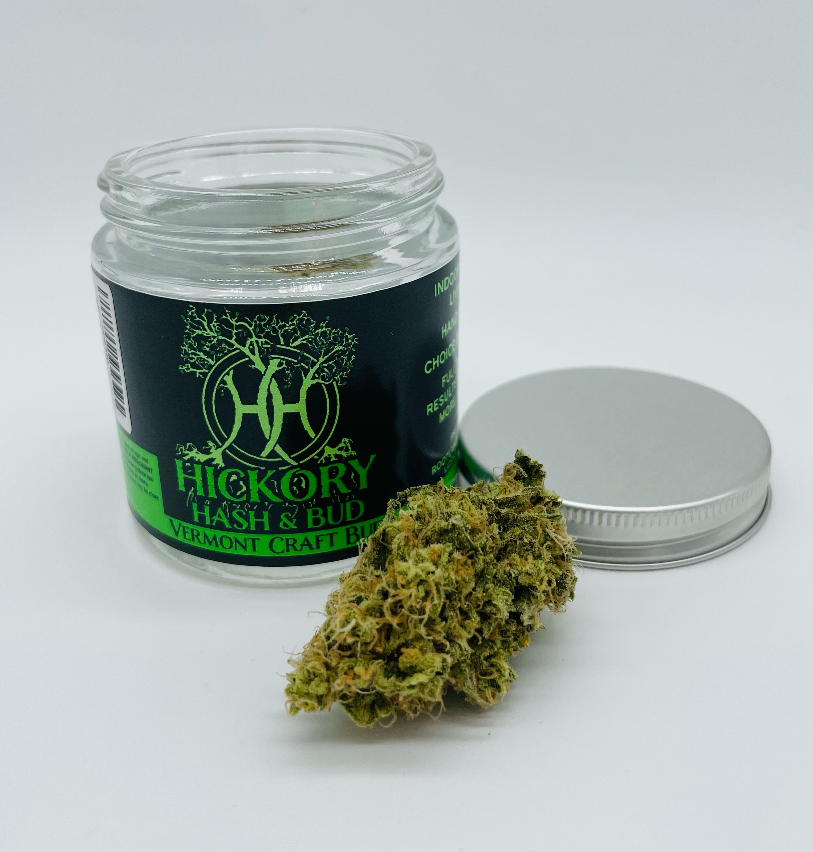 Photograph of product: Hickory au chocolat  & Bud  | Modified Melon | Flower | 3.5g | 26% TH-oui