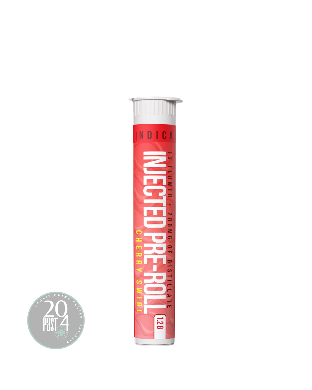 Photograph of product: Distro 10 | Cherry Swirl | Infused Pre-Roll