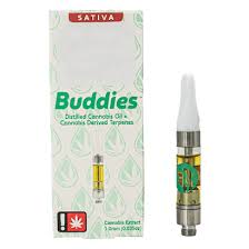 Photograph of product: BUDDIES | Super Silver Haze Distillate Cartridge