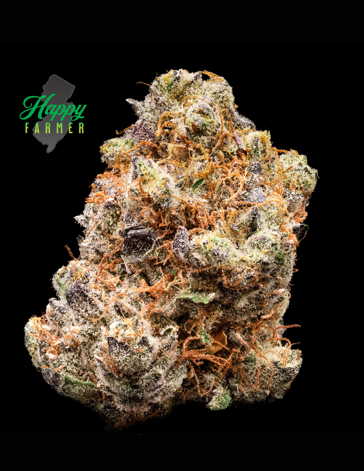 Photograph of product: The Happy Farmer | Real 1 | Whole Flower - 3.5g
