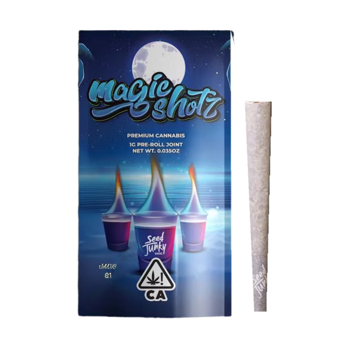 Photograph of product: MAGIC SHOTZ PREROLL