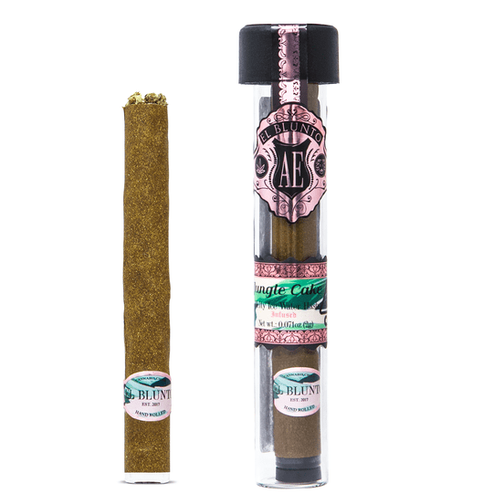 Photograph of product: Albert Einstones - Rose Gold El Blunto - 2g - Infused Blunt - Jungle Cake - 