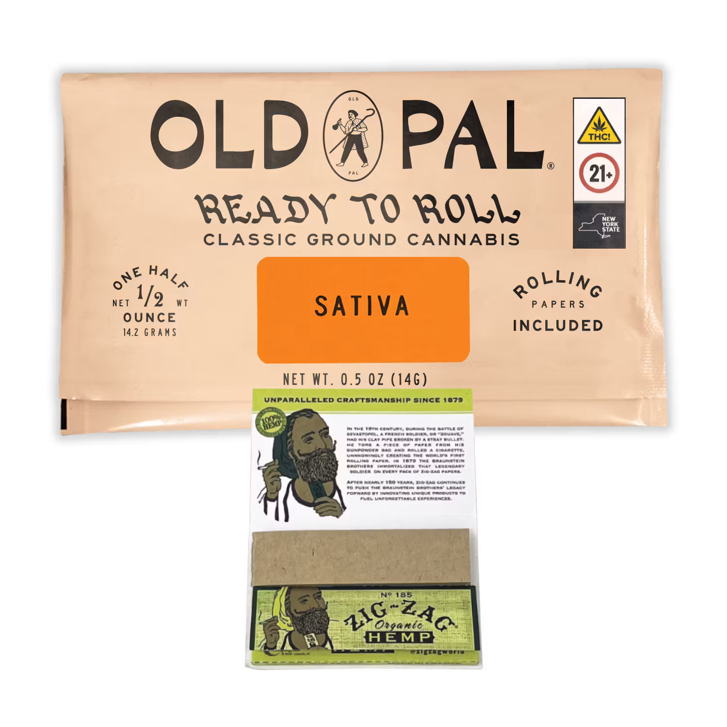 Photograph of product: Old Pal | Blue Voltage | Pre-Ground Flower | 14g