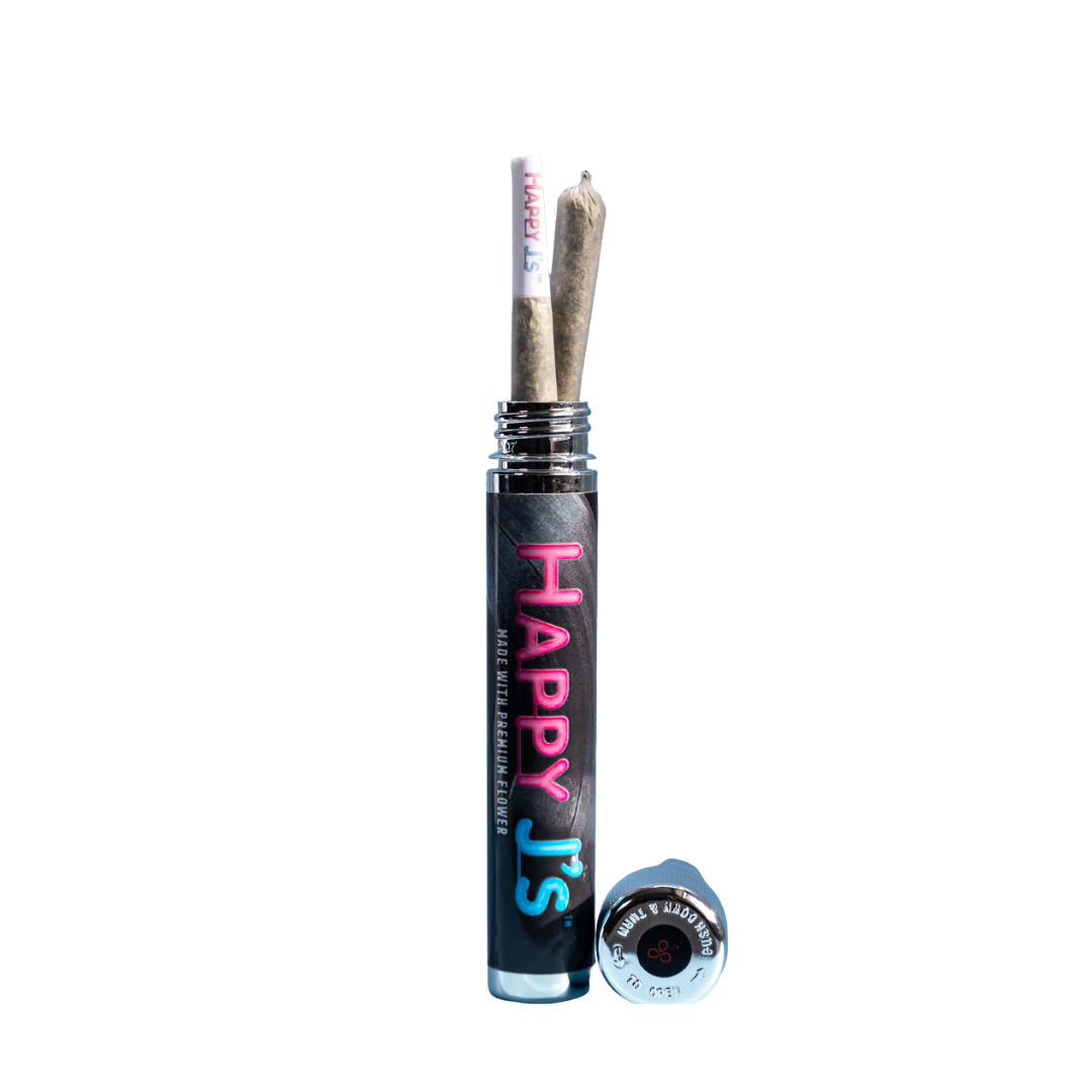 Photograph of product: Evermore Happy J's Preroll (2x0.5g) Midnight Circus