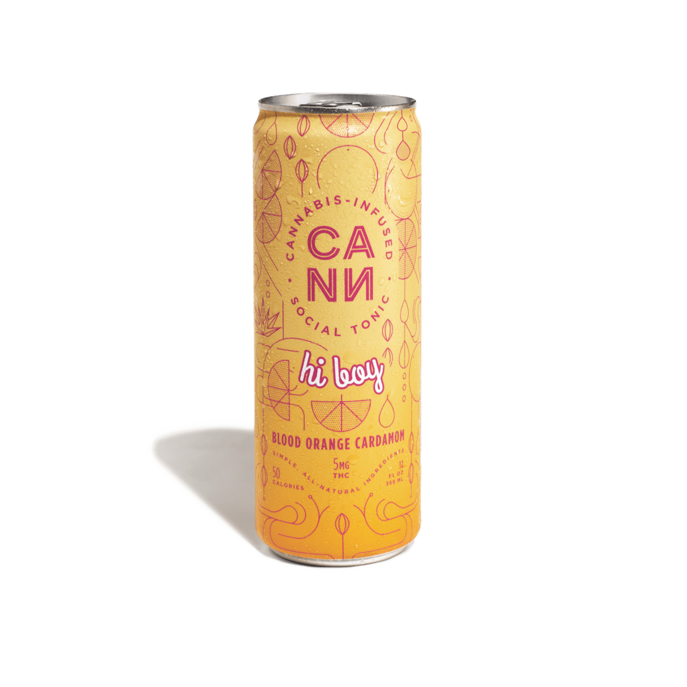 Photograph of Product: CANN - 20mg - 4pk - Blood Orange Cardamom