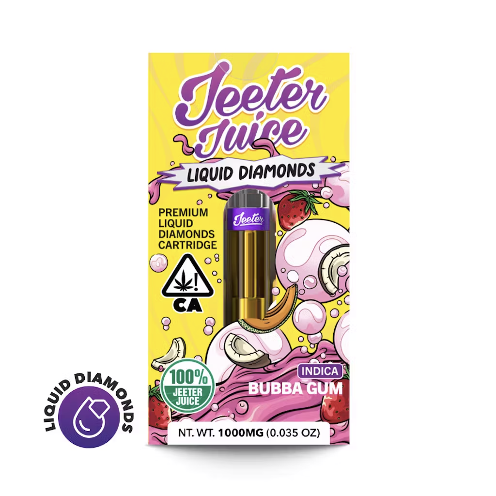 Photograph of instaPanelPhoto: JEETER - VAPE (LIQUID DIAMONDS) - - HYBRID - BUBBA G