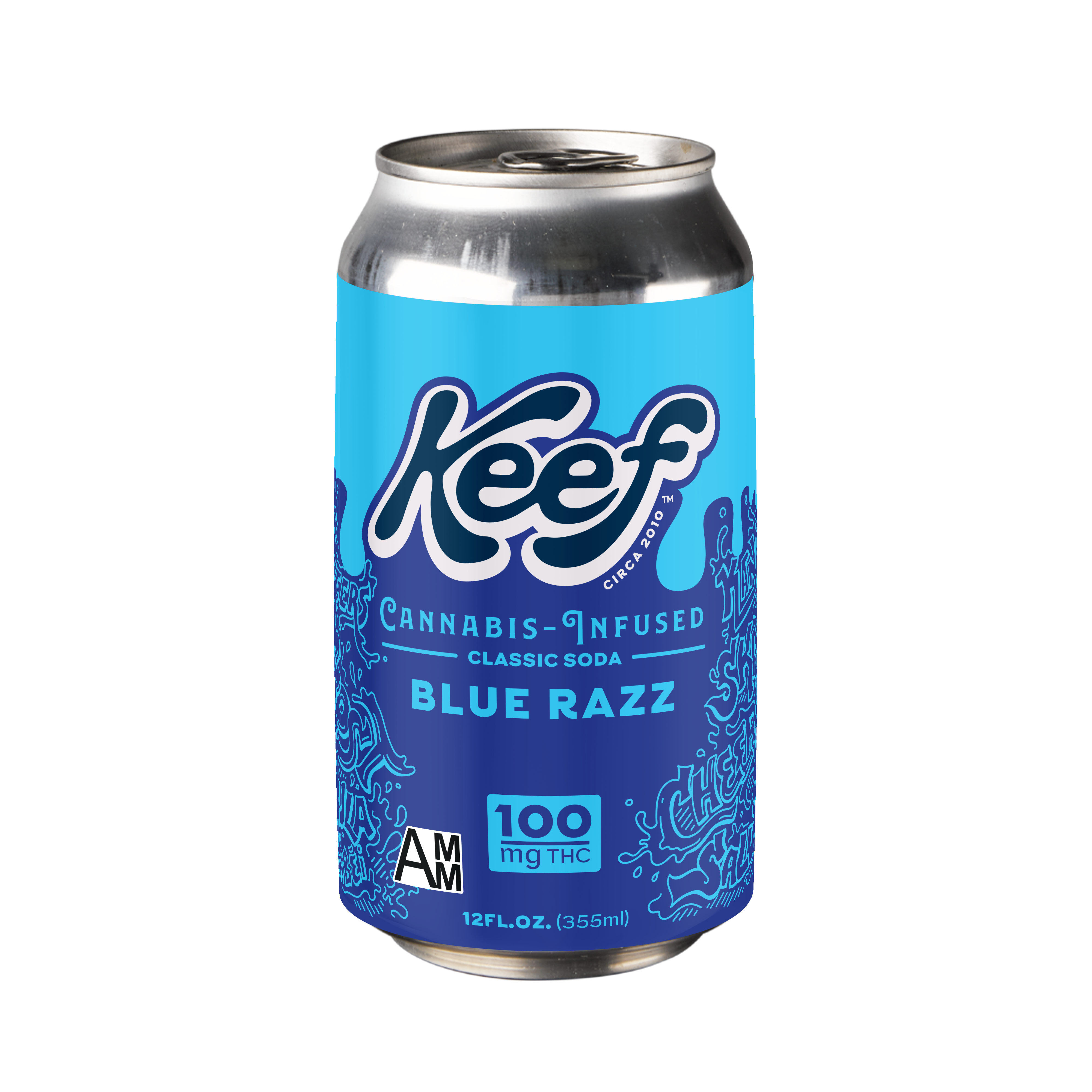 Photograph of product: 100mg Keef - Blue Razz - DHC