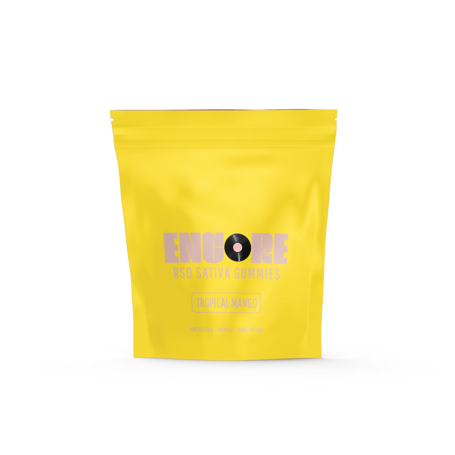 Photograph of product: Encore | Gummies | Mango RSO | 10pk/100mg