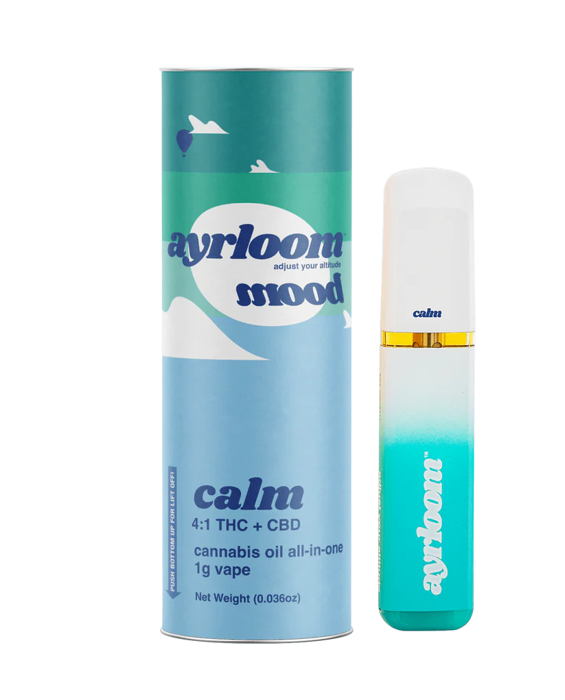 Photograph of product: All-in-One Mood Vape - Calm [4:1 TH-oui:CBD]