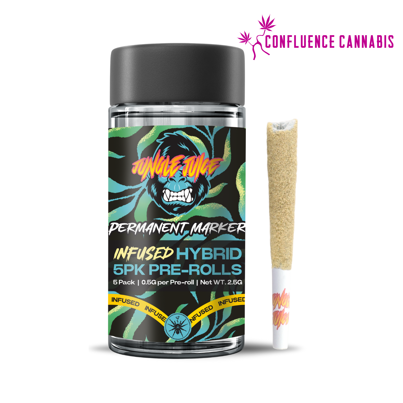 Photograph of product: Permanent Marker (Infused) PREROLL 5 Pack