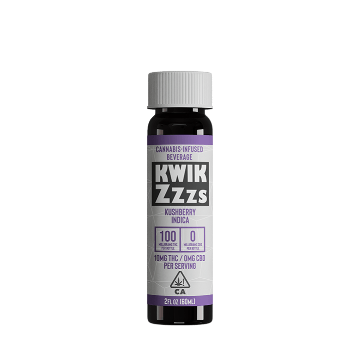 Photograph of product: Kwik Ease - Kushberry Oui'd - Shot - 100mg