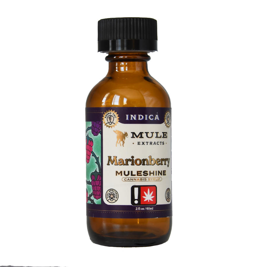Photograph of product: Mule Shine Dreamberry 2:1 TH-oui:CBN  Flavored Oui'd Syrup