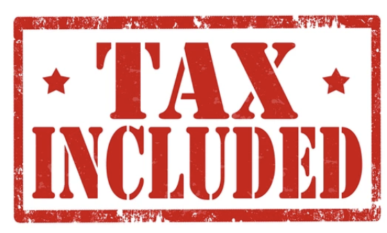 Photograph of product: **20% TAX INCLUDED ON ALL PRICES**