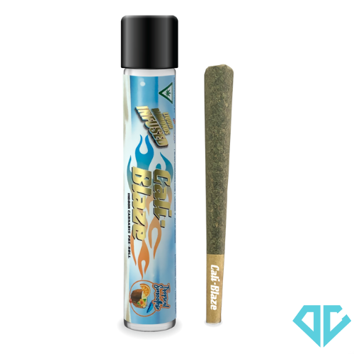 Photograph of product: Cali-Blaze Tropical Smoothie Infused Pre-Roll 1.2g (REC)
