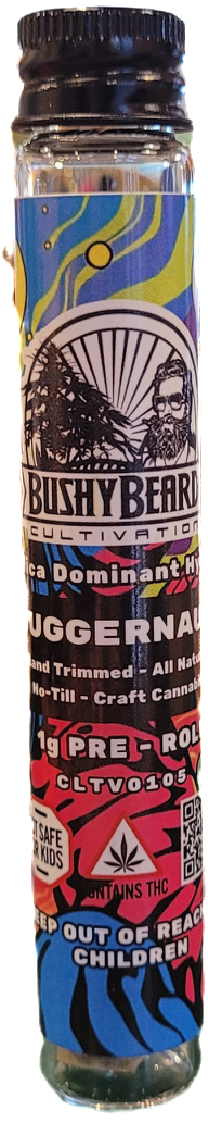 Photograph of product: Juggernaut Pre-Roll | Bushy Beard
