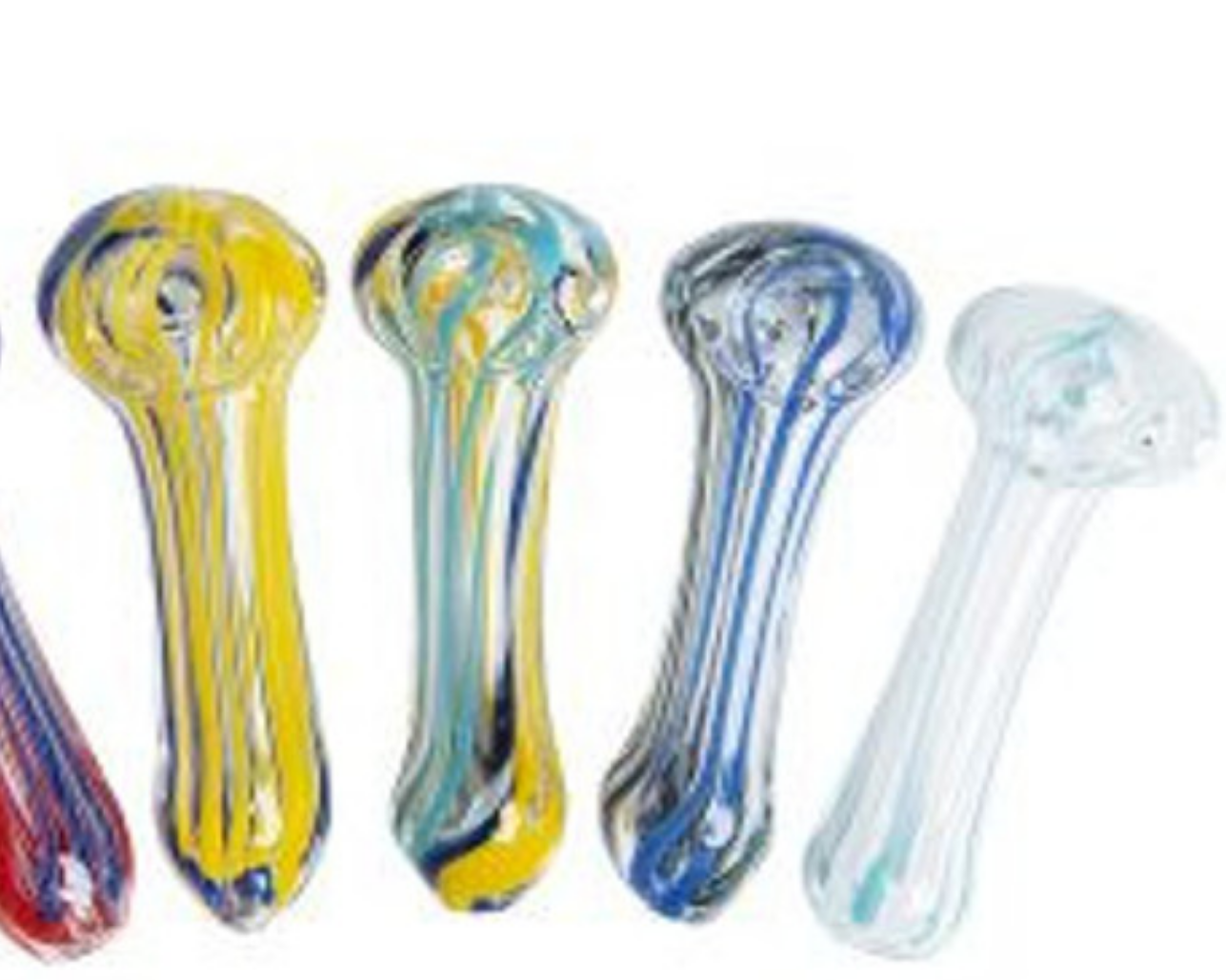Photograph of product: HMI - 3.5" Assorted Glass Pipe