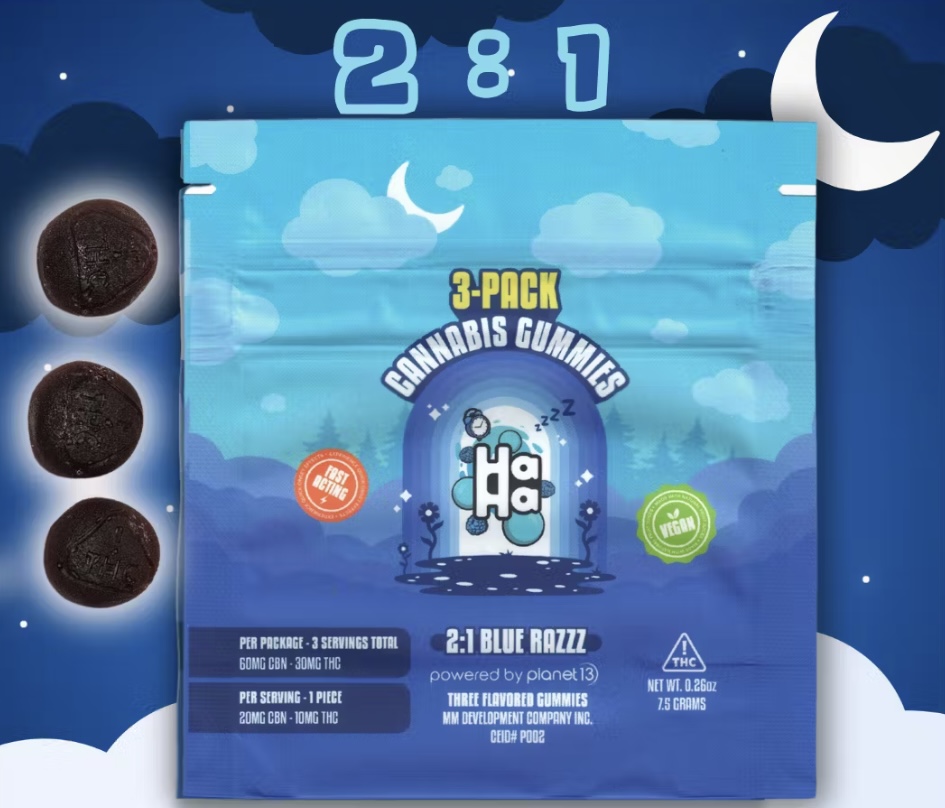 Photograph of product: Blue Razzz | 2cbn:1thc |