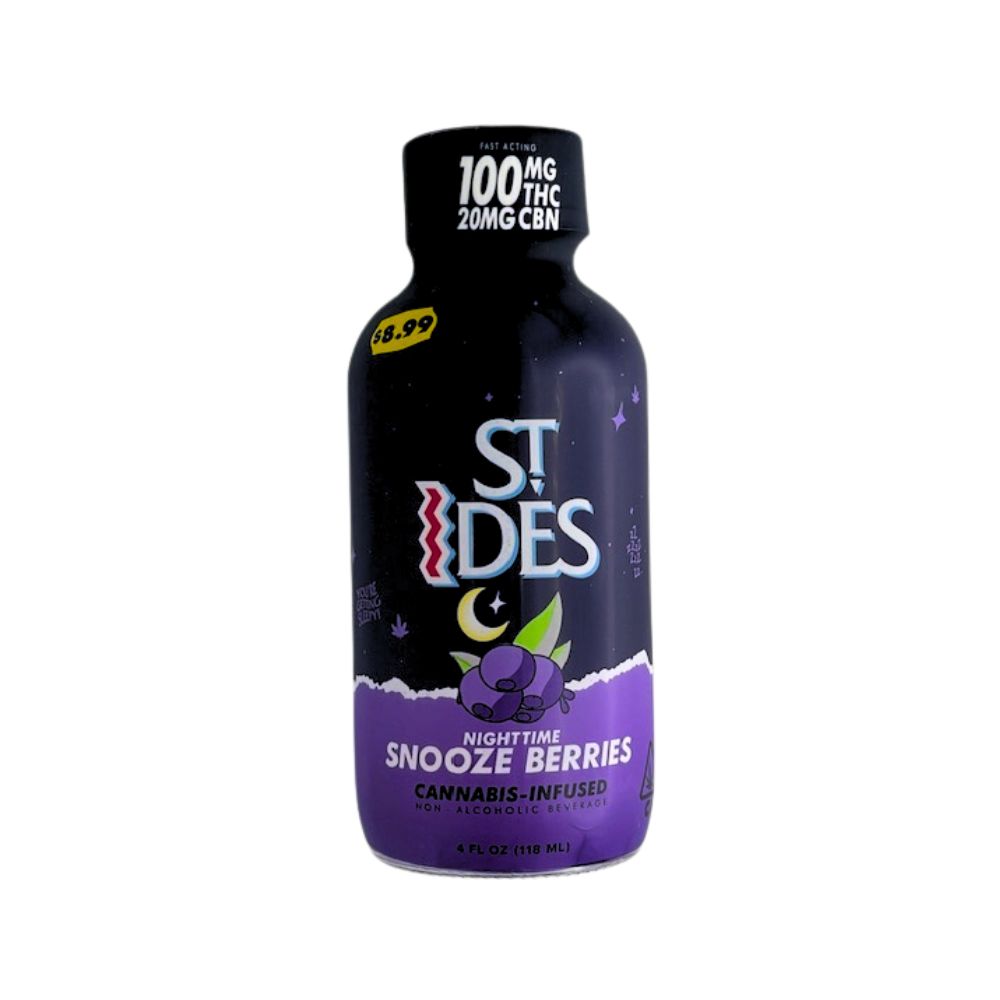 Photograph of product: St Ides Shot 100mg Snooze Berries CBN