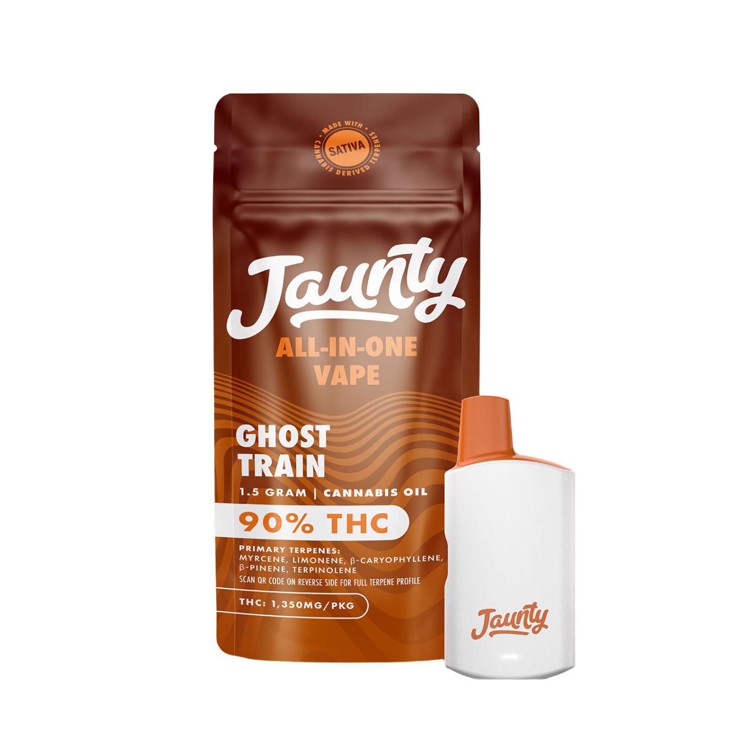 Photograph of product: Ghost Train Disposable Vape