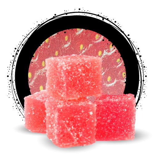 Photograph of product: Strawberry | Fruit Chews 20pk | 100mg