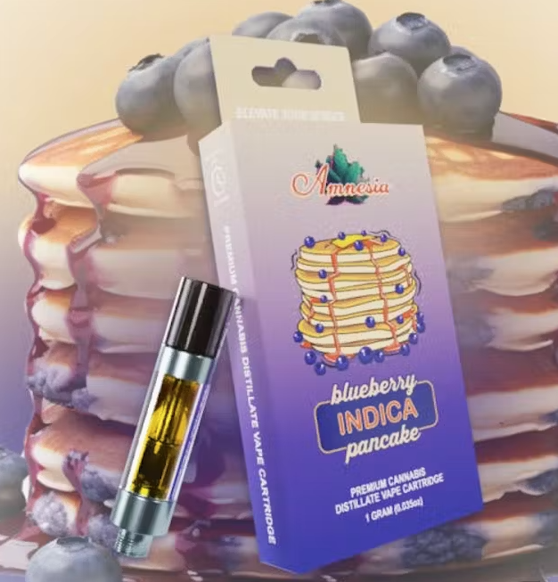 Photograph of product: Blueberry Pancake 510 Cartridge
