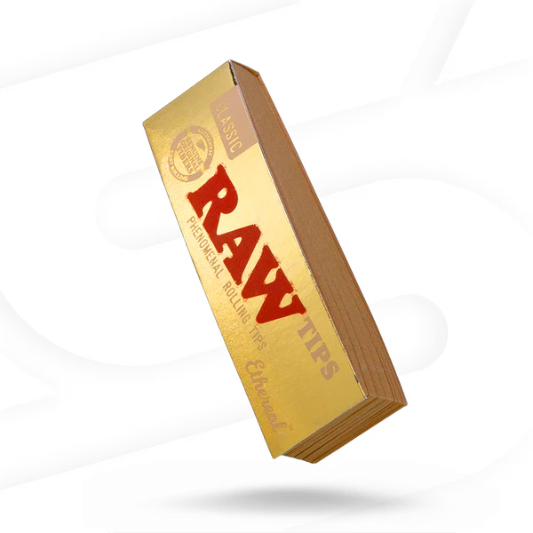 Photograph of product: RAW Ethereal Rolling Tips | 50 Pack