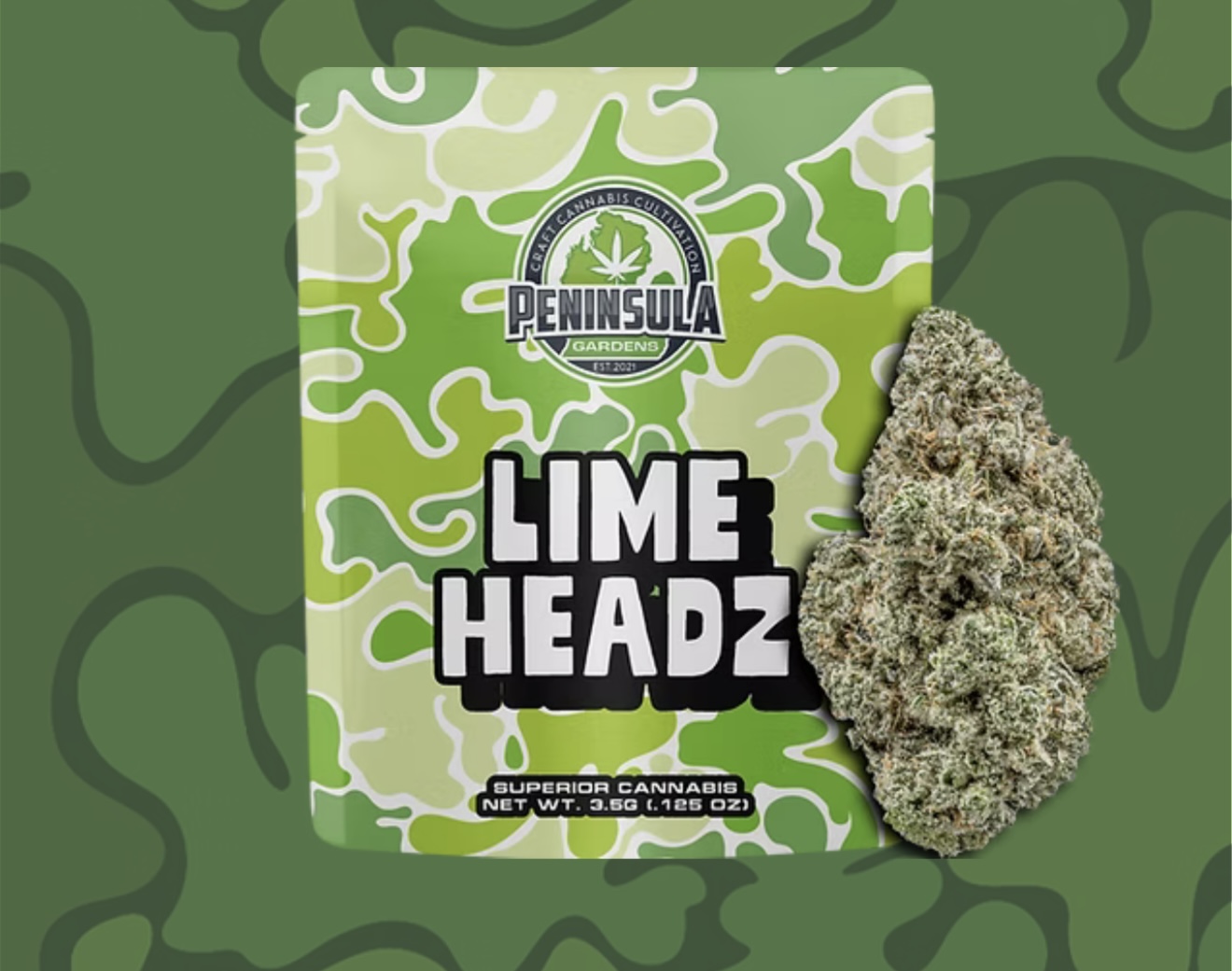 Photograph of product: AU Peninsula: Lime Headz Prepackaged 3.5G