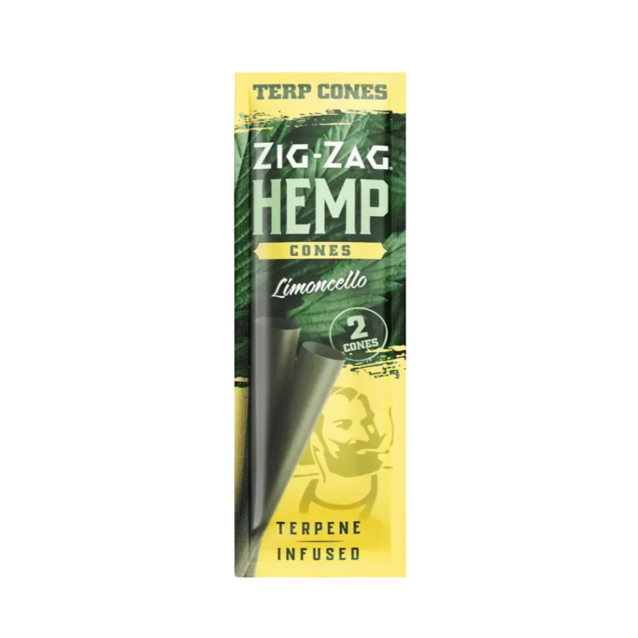 Photograph of product: Zig Zag Hemp Wraps Terpene Infused - Limoncello