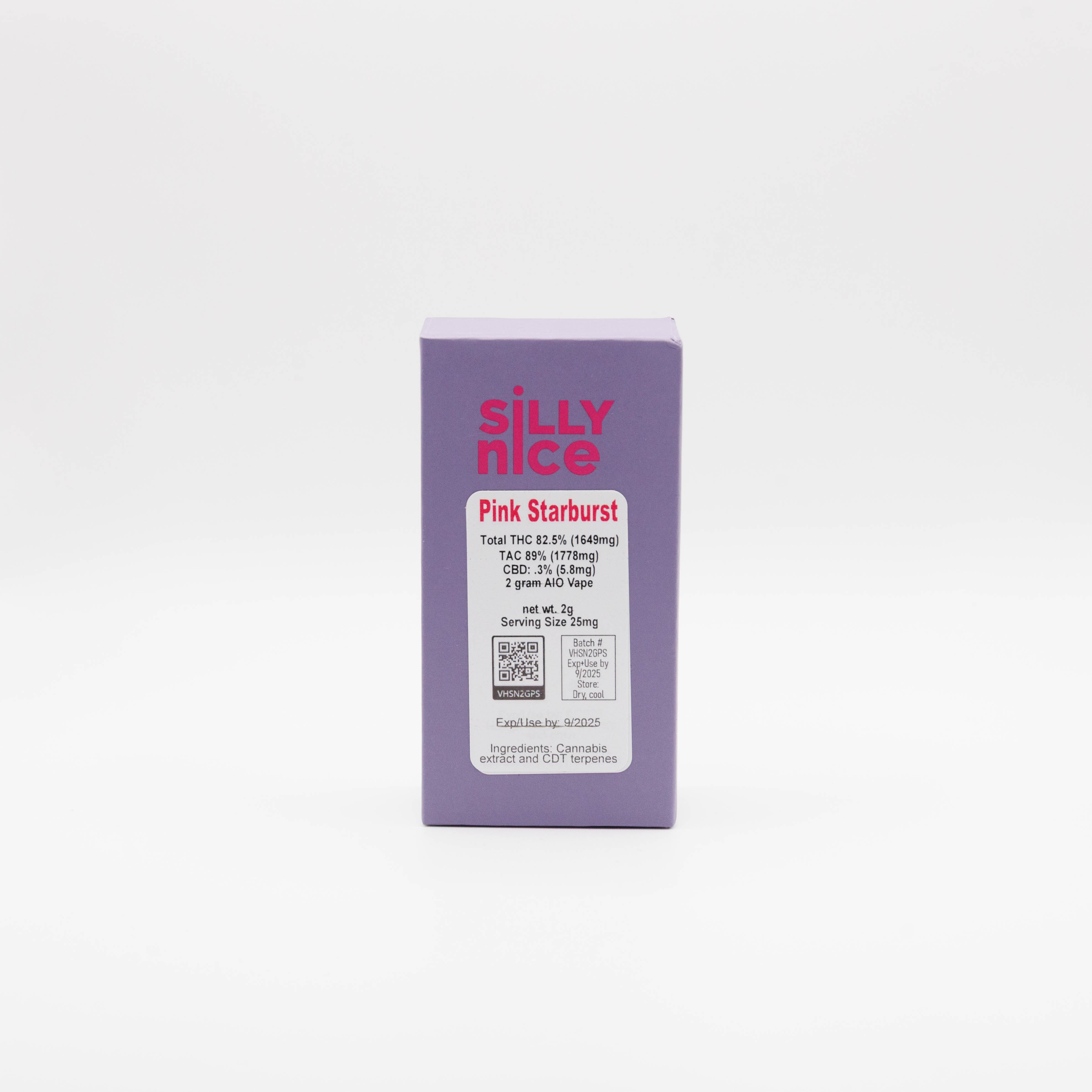 Photograph of product: Silly Nice | Pink Starburst | AIO