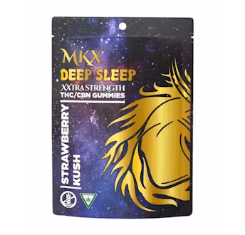 Photograph of product: MKX | Strawberry CBN | Infused Edible Gummies | 200mg