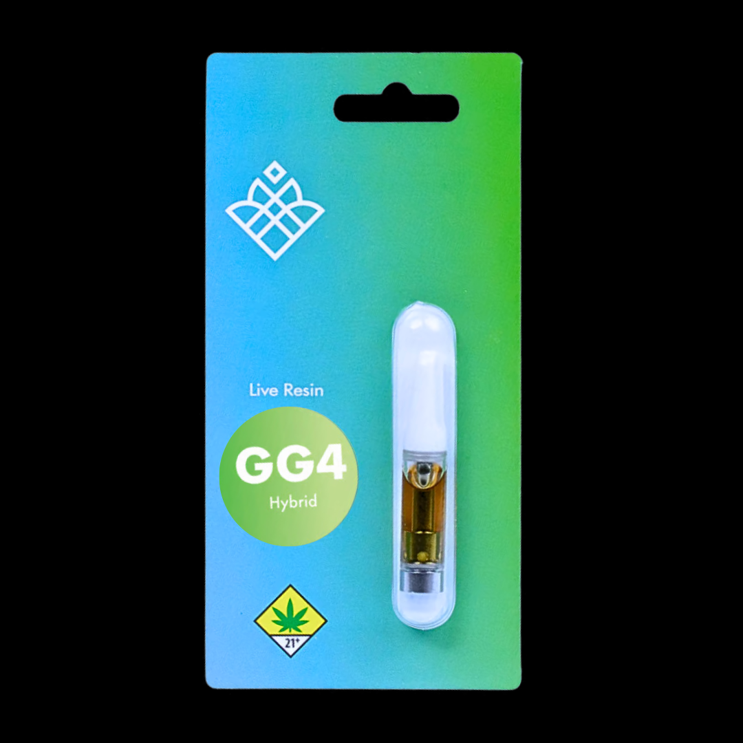 Photograph of product: GG4 Live Resin Cartridge Good Earth Oui'd