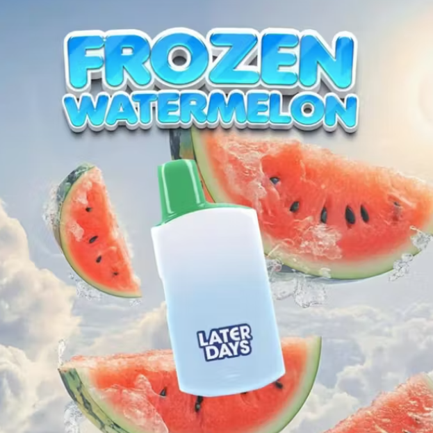 Photograph of product: Disposable Vape Cart - Frozen Watermelon - Later Days - REC