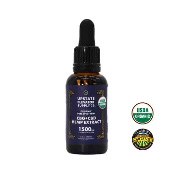 Photograph of product: CBG+CBD Hemp Extract - 1500ml (1 fl. oz)
