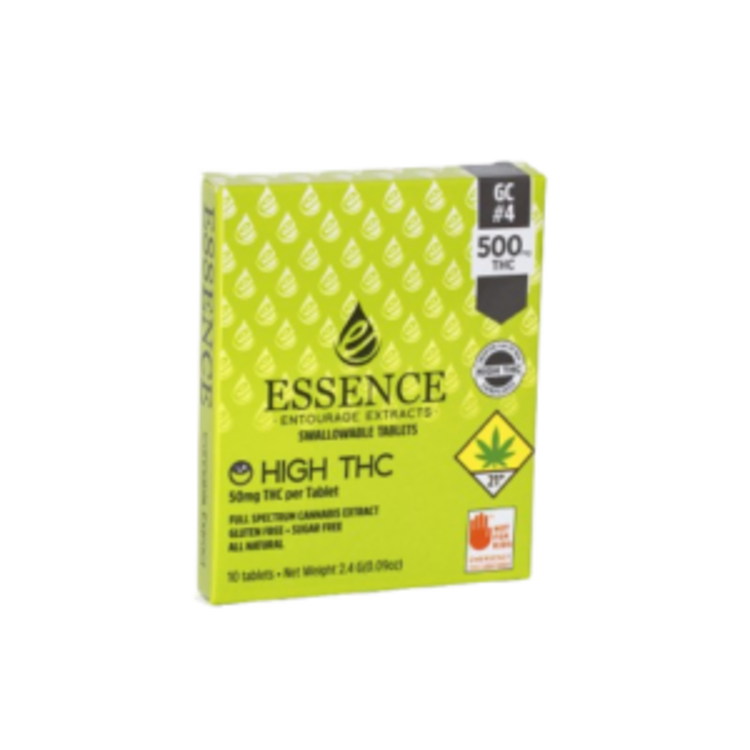 Photograph of product: 10pk Essence High TH-oui gls Medical Card Holders Only
