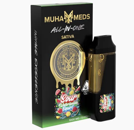 Photograph of product: Sour Watermelon Squirt 1g Disposable - g