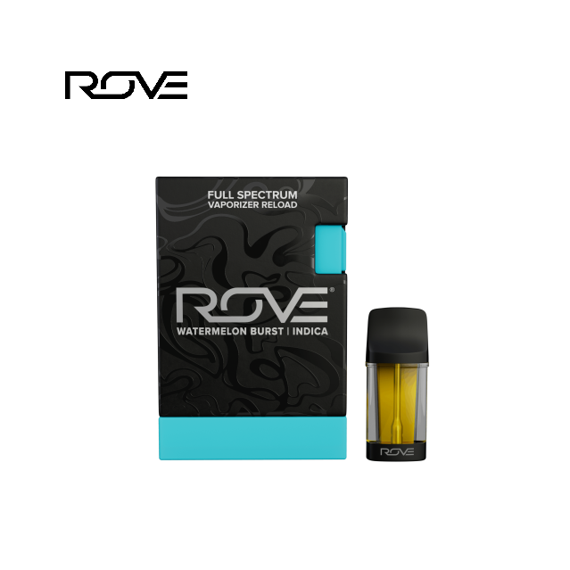 Photograph of product: WATERMELON BURST 1G LIVE RESIN DIAMOND POD