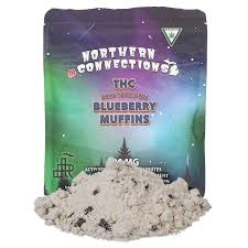 Photograph of product: Northern Connections - Bake Your Own - Blueberry Muffins - 200mg