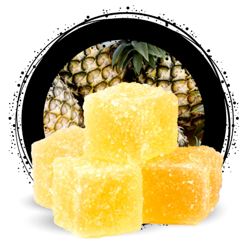 Photograph of product: [REC] Ozone | Pineapple| 100mg Soft Chews